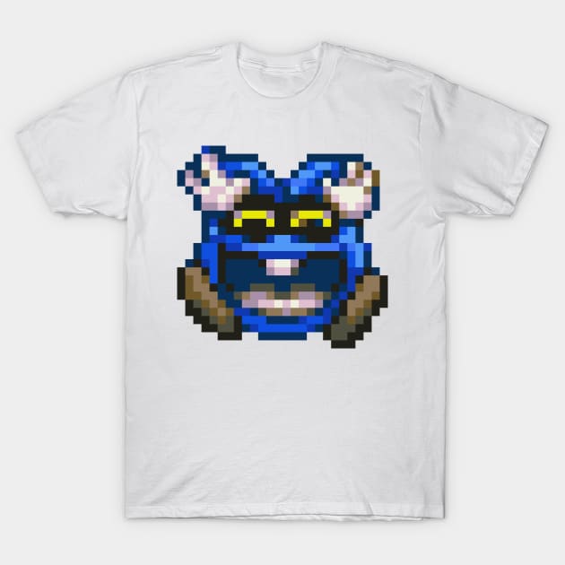 Blue Virus Sprite T-Shirt by SpriteGuy95